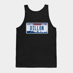 DILLON PANTHERS TEXAS FOOTBALL Tank Top